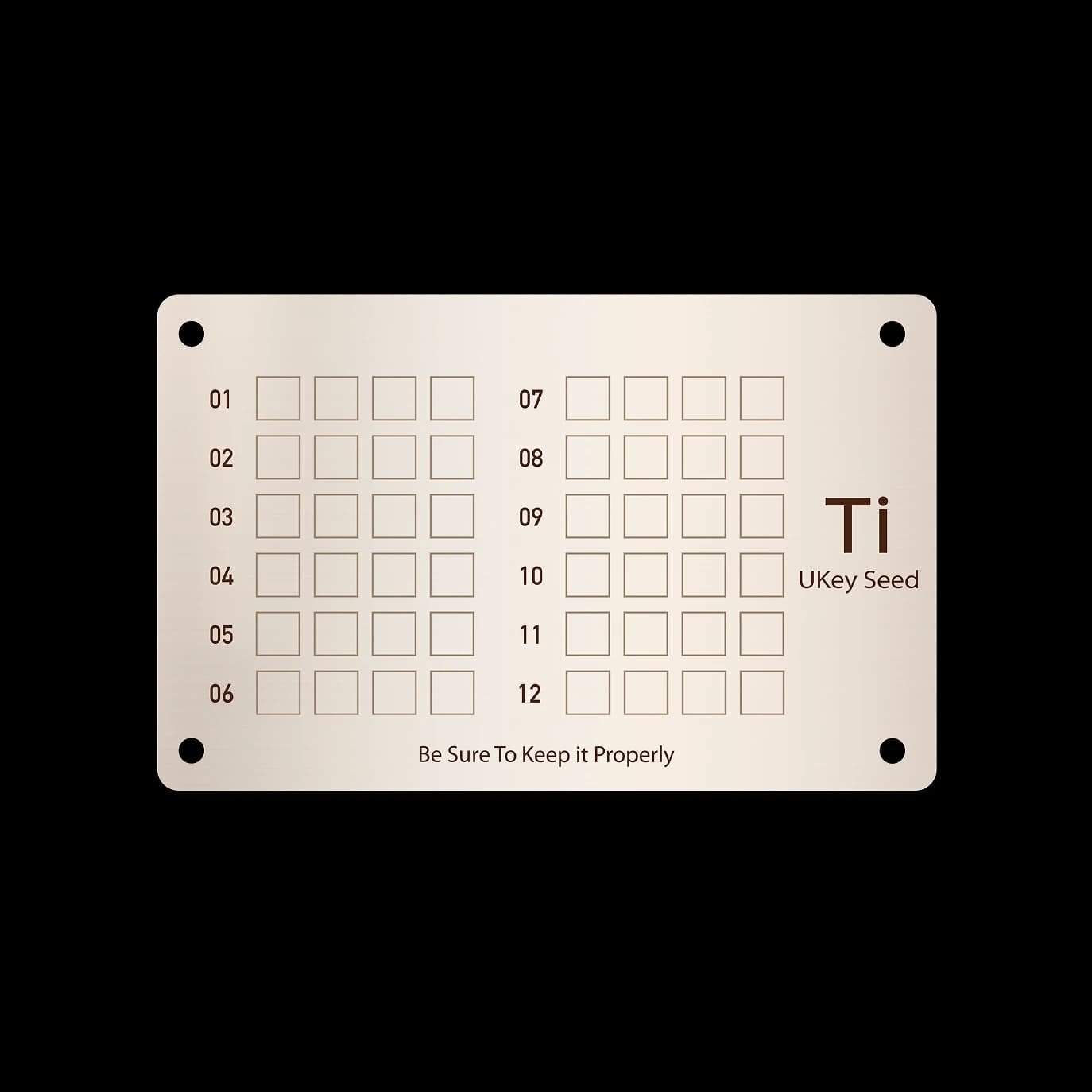 UKey Seed Ti X2