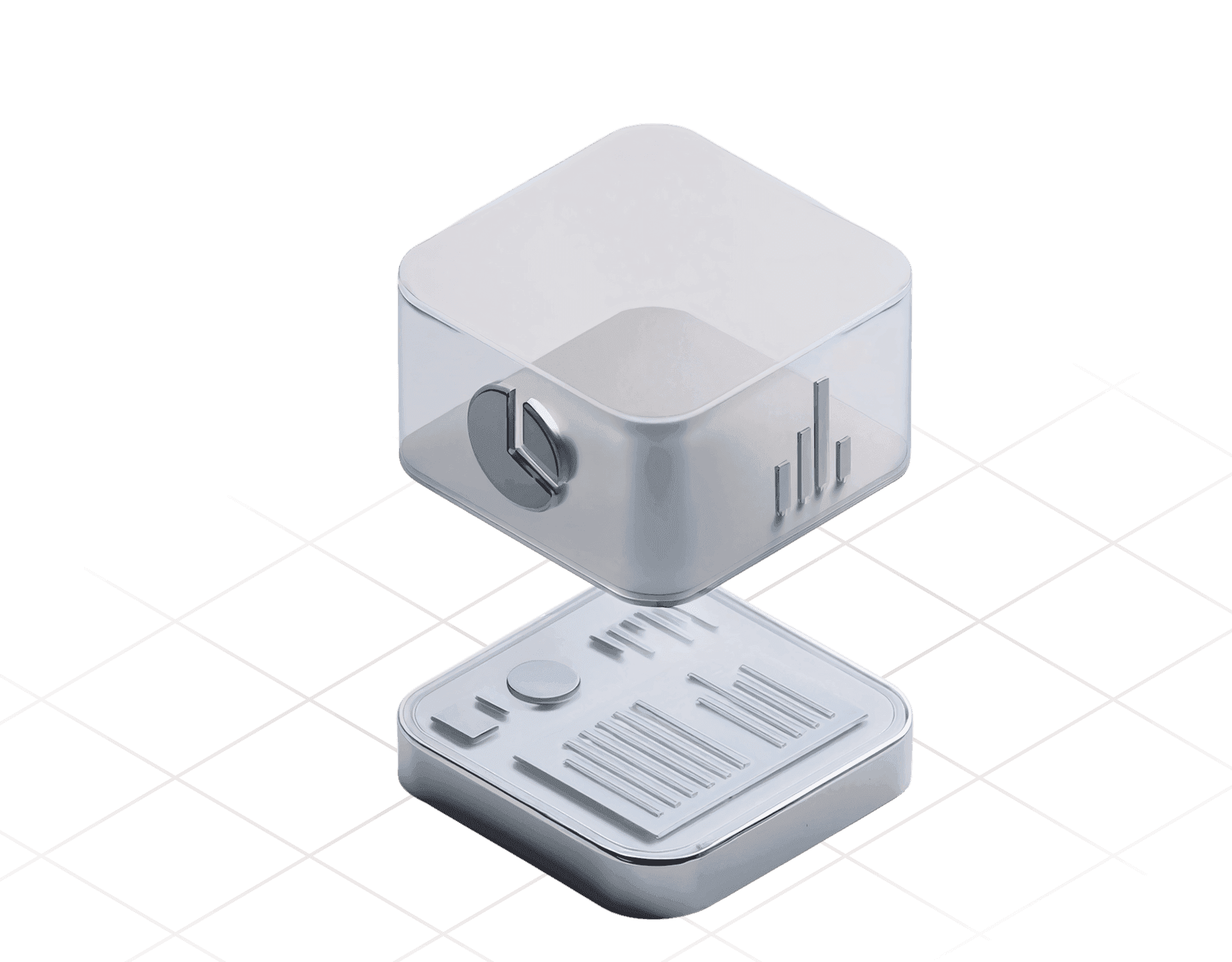 Wallet Security 3D Illustration