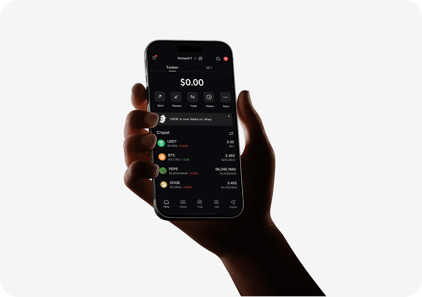 UKey Wallet software application
